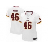 nike women nfl jerseys washington redskins #46 ryan torain white[nike]