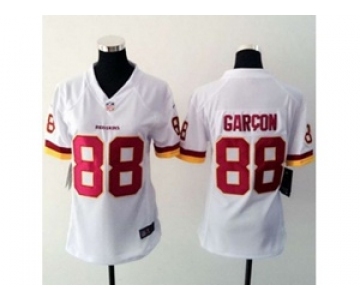 nike women nfl jerseys washington redskins #88 pierre garcon white[nike]