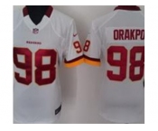 nike women nfl jerseys washington redskins #98 orakpo white[nike]