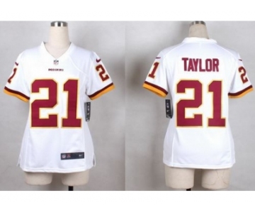 Nike Youth New Redskins #21 Sean Taylor White Stitched jerseys