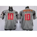 Nike Youth Washington Redskins #10 Robert Griffin III Grey [Nike Shadow]