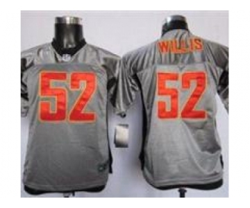 Nike Youth Washington Redskins #52 Patrick Willis Grey [Nike Shadow]