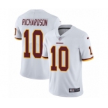 Youth Nike Washington Redskins #10 Paul Richardson White Vapor Untouchable Elite Player NFL Jersey