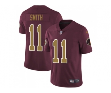 Youth Nike Washington Redskins #11 Alex Smith Burgundy Red Alternate Stitched NFL Vapor Untouchable Limited Jersey