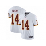 Youth Nike Washington Redskins #14 Ryan Grant White Vapor Untouchable Limited Player NFL Jersey