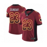 Youth Nike Washington Redskins #23 Quinton Dunbar Limited Red Rush Drift Fashion NFL Jersey