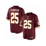 Youth Nike Washington Redskins #25 Chris Thompson Limited Burgundy Red Team Color NFL Jersey