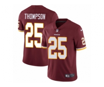 Youth Nike Washington Redskins #25 Chris Thompson Vapor Untouchable Limited Burgundy Red Team Color NFL Jersey