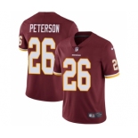 Youth Nike Washington Redskins #26 Adrian Peterson Burgundy Red Team Color Vapor Untouchable Elite Player NFL Jersey