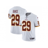 Youth Nike Washington Redskins #29 Derrius Guice White Stitched NFL Vapor Untouchable Limited Jersey