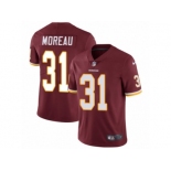 Youth Nike Washington Redskins #31 Fabian Moreau Vapor Untouchable Limited Burgundy Red Team Color NFL Jersey