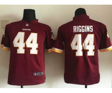 Youth Nike Washington Redskins #44 John Riggins Burgundy Red jerseys