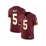 Youth Nike Washington Redskins #5 Tress Way Vapor Untouchable Limited Burgundy Red Team Color NFL Jersey