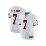 Youth Nike Washington Redskins #7 Joe Theismann Vapor Untouchable Limited White NFL Jersey