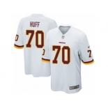 Youth Nike Washington Redskins #70 Sam Huff Game White NFL Jersey