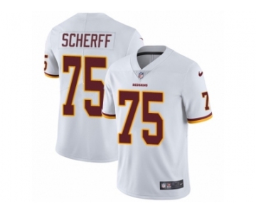 Youth Nike Washington Redskins #75 Brandon Scherff Vapor Untouchable Limited White NFL Jersey