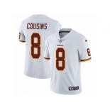 Youth Nike Washington Redskins #8 Kirk Cousins Vapor Untouchable Limited White NFL Jersey