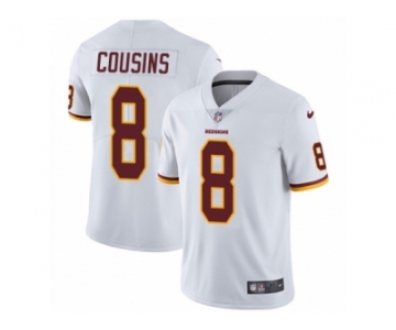 Youth Nike Washington Redskins #8 Kirk Cousins Vapor Untouchable Limited White NFL Jersey