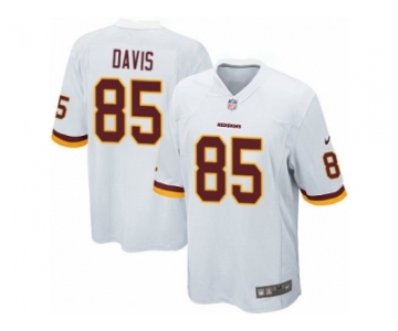 Youth Nike Washington Redskins #85 Vernon Davis Game White NFL Jersey