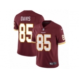 Youth Nike Washington Redskins #85 Vernon Davis Vapor Untouchable Limited Burgundy Red Team Color NFL Jersey