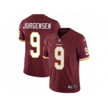 Youth Nike Washington Redskins #9 Sonny Jurgensen Vapor Untouchable Limited Burgundy Red Team Color NFL Jersey