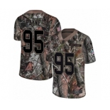 Youth Nike Washington Redskins #95 Da'Ron Payne Limited Camo Rush Realtree NFL Jersey