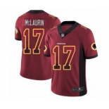 Youth Washington Redskins #17 Terry McLaurin Limited Red Rush Drift Fashion Football Jersey