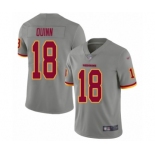 Youth Washington Redskins #18 Trey Quinn Limited Gray Inverted Legend Football Jersey