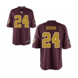 Youth Washington Redskins #24 Josh Norman Red Alternate Game Jersey