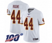 Youth Washington Redskins #44 John Riggins White Vapor Untouchable Limited Player 100th Season Football Jersey