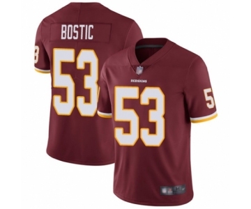 Youth Washington Redskins #53 Jon Bostic Burgundy Red Team Color Vapor Untouchable Limited Player Football Jersey