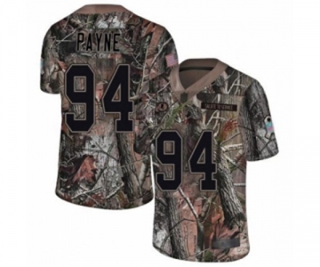 Youth Washington Redskins #94 Da'Ron Payne Limited Camo Rush Realtree Football Jersey