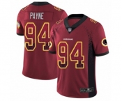 Youth Washington Redskins #94 Da'Ron Payne Limited Red Rush Drift Fashion Football Jersey