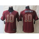 nike youth nfl jerseys Washington Red Skins #10 Griffin III Red[Elite drift fashion]