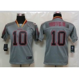 nike youth nfl jerseys washington redskins #10 griffiniii grey[Elite lights out]