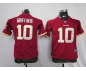 nike youth nfl jerseys washington redskins #10 griffiniii red[nike]