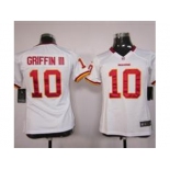 nike youth nfl jerseys washington redskins #10 griffiniii white[nike]