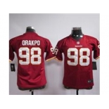 nike youth nfl jerseys washington redskins #98 orakpo red[nike]