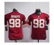 nike youth nfl jerseys washington redskins #98 orakpo red[nike]