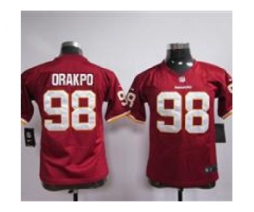 nike youth nfl jerseys washington redskins #98 orakpo red[nike]