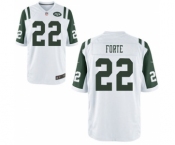 Men New York Jets #22 Matt Forte White Game Jersey