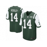 Men Nike New York Jets #14 Jeremy Kerley Game Green Team Color NFL Jersey