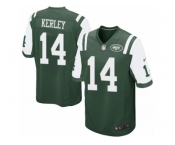 Men Nike New York Jets #14 Jeremy Kerley Game Green Team Color NFL Jersey