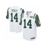 Men Nike New York Jets #14 Jeremy Kerley Game White NFL Jersey