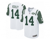 Men Nike New York Jets #14 Jeremy Kerley Game White NFL Jersey