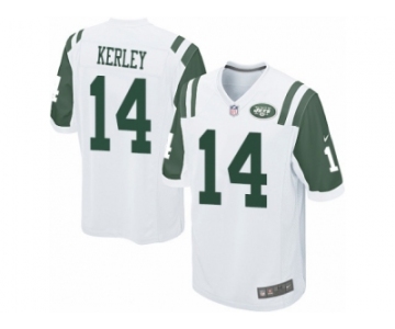 Men Nike New York Jets #14 Jeremy Kerley Game White NFL Jersey