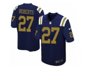 Men Nike New York Jets #27 Darryl Roberts Game Navy Blue Alternate NFL Jersey