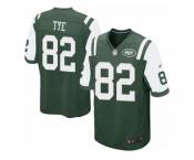 Men Nike New York Jets #82 Will Tye Game Green Team Color NFL Jersey