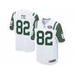 Men Nike New York Jets #82 Will Tye Game White NFL Jersey