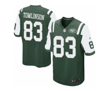 Men Nike New York Jets #83 Eric Tomlinson Game Green Team Color NFL Jersey